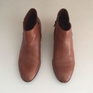 Sam Edelman tan leather Petty booties
